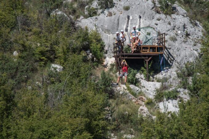Šibenik: Zipline Šibenik - Čikola Canyon - Getting There