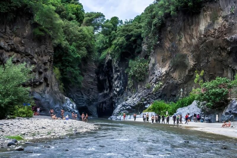 Sicily: Etna and Alcantara Gorges Full-Day Tour With Lunch - Alcantara Gorges Visit