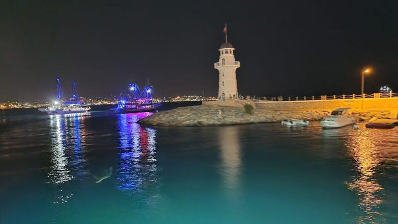 Side: Alanya Night Disco Cruise & Foam Party, Music, Dance - Scenic Views and Refreshments