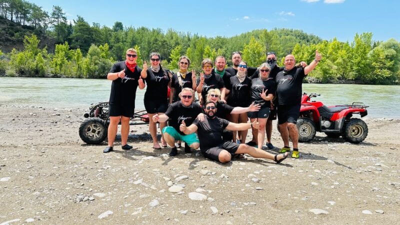 Side/Antalya: Canyon Rafting, Buggy or Quad, & Zipline Tour - Buggy or Quad Tour