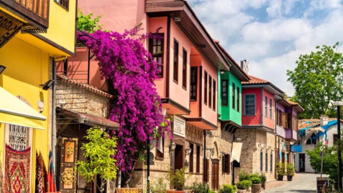 Side: Antalya City Tour With Boat Trip & Waterfall - Lower Duden Waterfalls