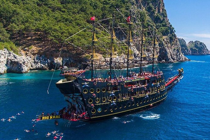Side Big Kral Pirate Boat Trip - Biggest Pirate Boat Ever - Key Points