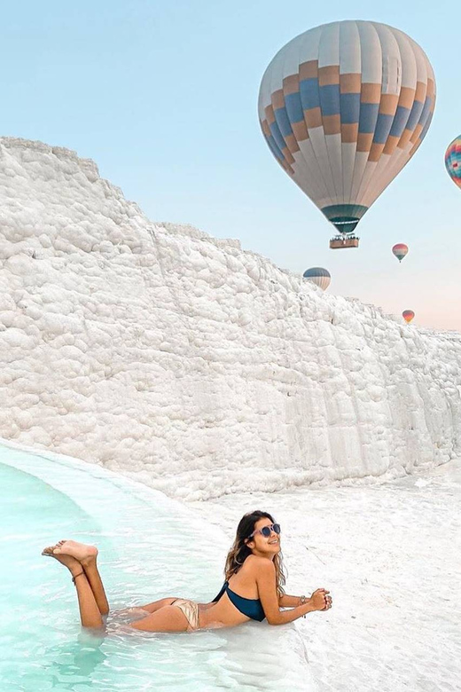 Side City: Pamukkale Day Trip With Balloon Flight Option - Key Points