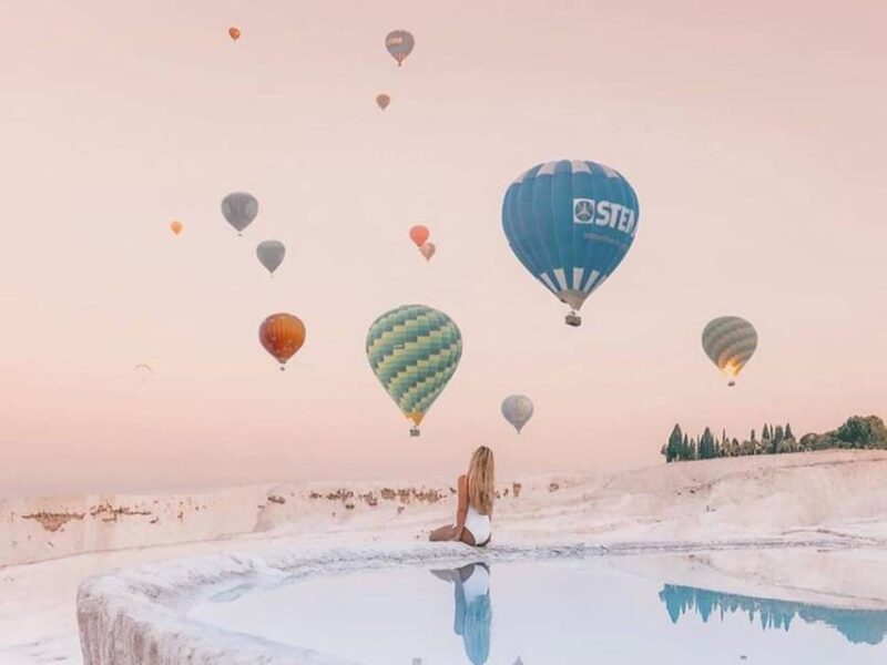 Side City: Pamukkale Day Trip With Balloon Flight Option - Itinerary and Activities