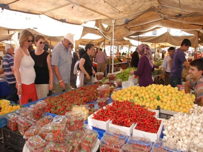 Side: Manavgat Boat, Bazaar, & Waterfall Day Trip With Lunch - Manavgat Bazaar and Shopping