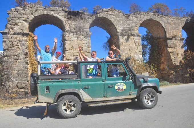 Side: Off-Road Jeep Safari W/ Lunch & Waterfall & Boat Trip - Pickup and Transportation