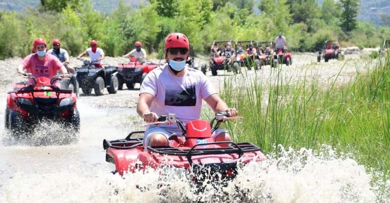 Side: Quad Safari Advanture With Pick-Up and Drop-Off - Included Services