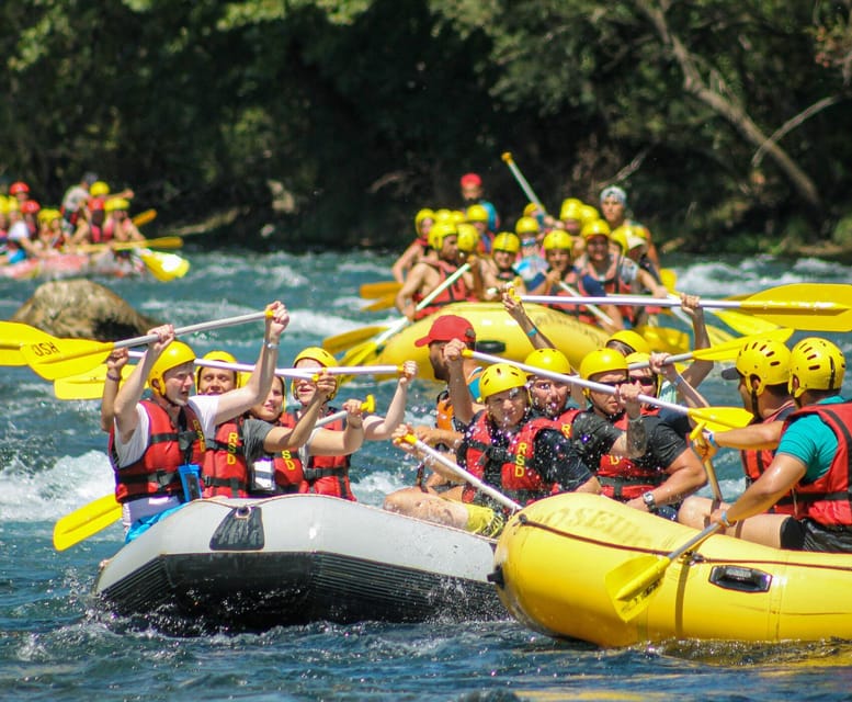 Side: Rafting Tour Adrenaline İn The Flow Of Water - Navigating White-Water Rapids