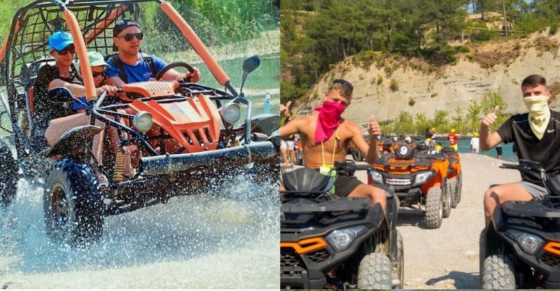 Side: Rafting With Lunch, Zipline, Quad, Buggy, Jeep Tour - Included Adventure Activities