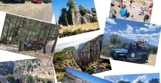 SideAlanya: Jeep Safari, Tazi Canyon, and Selge Theater Tour - Explore Tazı Canyon