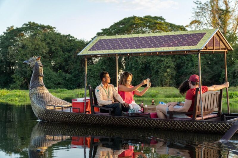 Siem Reap: Angkor Twilight & Boat Vespa Adventure - Itinerary Highlights