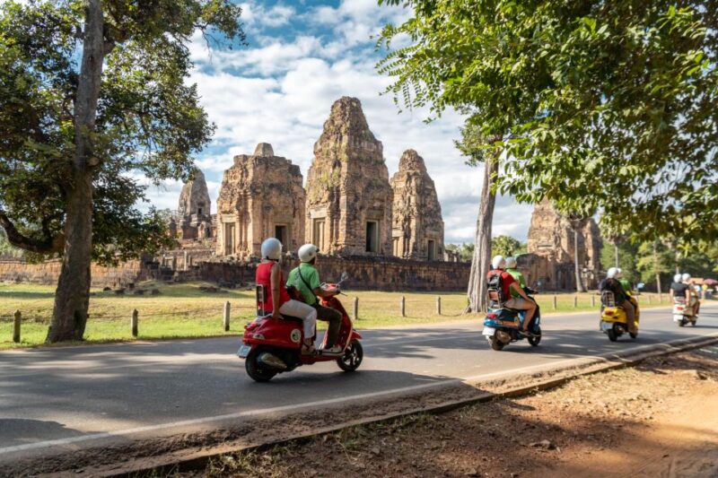 Siem Reap: Angkor Twilight & Boat Vespa Adventure - Inclusions