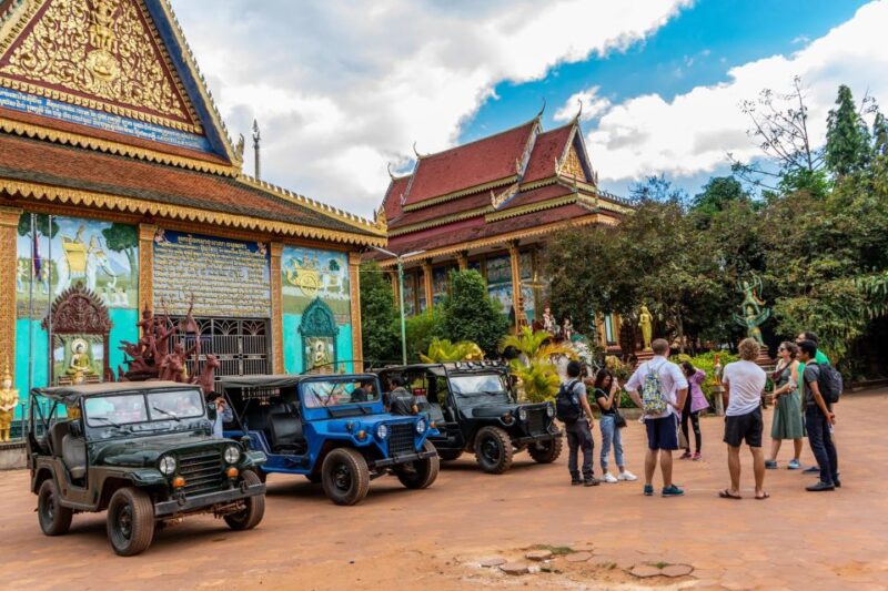 Siem Reap: Countryside Sunset Jeep Tour With Drinks - Sunset and Drinks