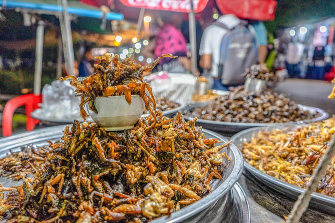 Siem Reap Evening Foodie Vespa Tour - Cuisine Exploration