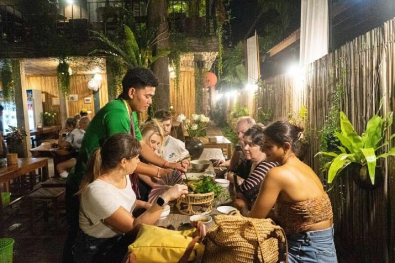 Siem Reap : Evening Street Food Tours Tasting New Food - Interacting With Locals