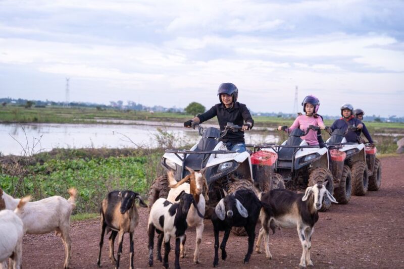 Siem Reap: Khmer Village and Crocodile Farm ATV Tour - Tour Itinerary