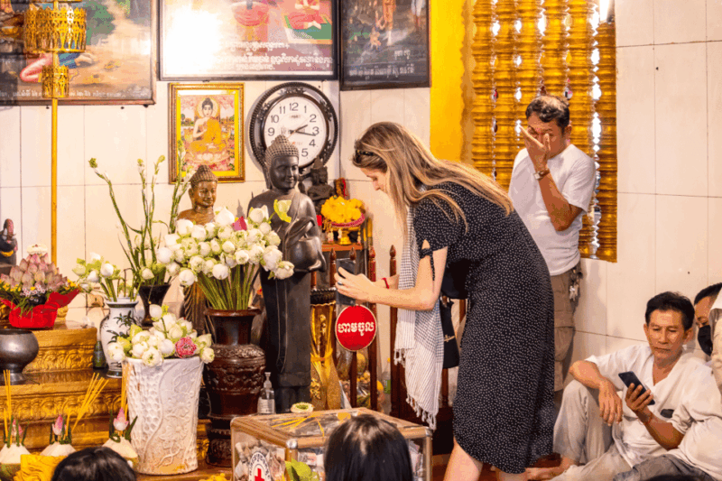 Siem Reap: Khmer Water Blessing by Monk and Lotus Farm Visit - Water Blessing Ceremony