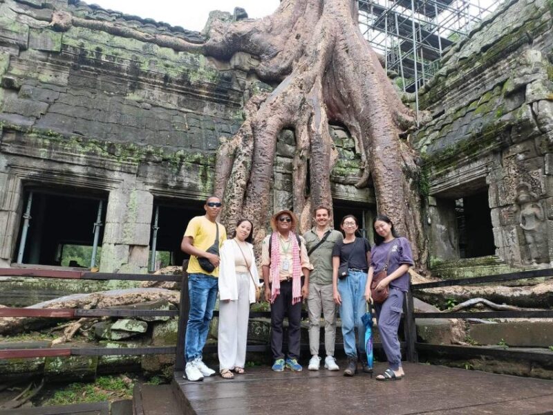 Siem Reap: One Way Transfer From Airport & Temples Tour - Temple Ticket Information