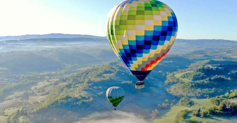 Siena: Balloon Flight Over Tuscany With a Glass of Wine - Pricing and Booking