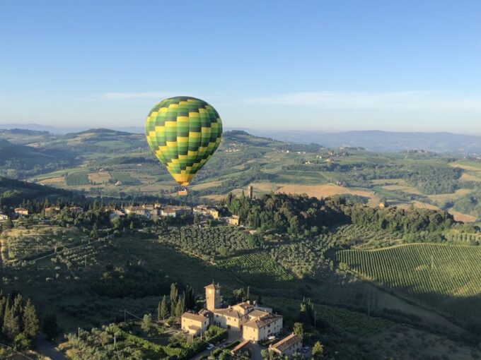 Siena: Balloon Flight Over Tuscany With a Glass of Wine - Celebration Upon Landing