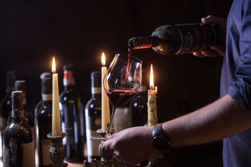 Siena: Great Wine Tasting in Etruscan Crypt - Key Points