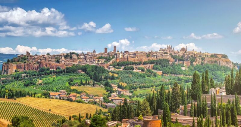 Siena - Rome Transfer Tour With Orvieto & Montepulciano - Transportation and Expert Guidance