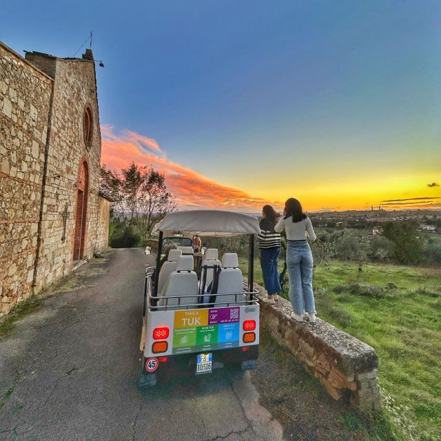 Siena: Tuk Tuk Tour With Wine Tasting - Eco-Friendly Transportation