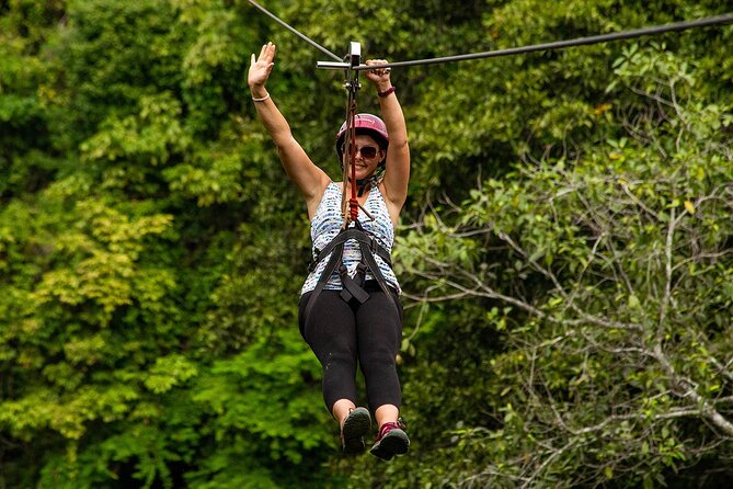 Sierra Madre Horseback Riding and Zipline With Lunch Included - Ziplining Adventure