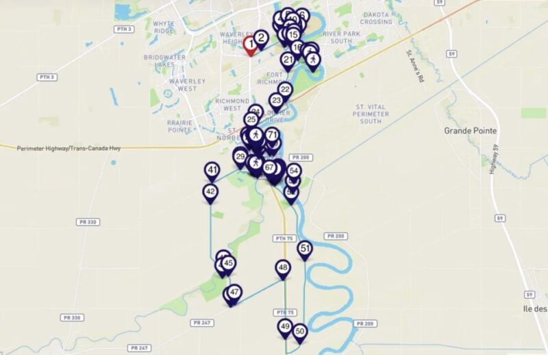 Sights of South Winnipeg Smartphone Audio Driving Tour - Tour Features and Experience