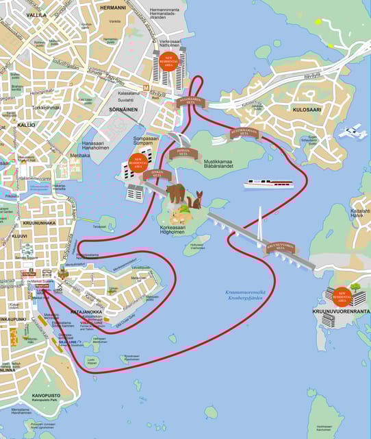 Sightseeing Cruise: Under the Bridges of Helsinki - Electric Wheelchair Restrictions