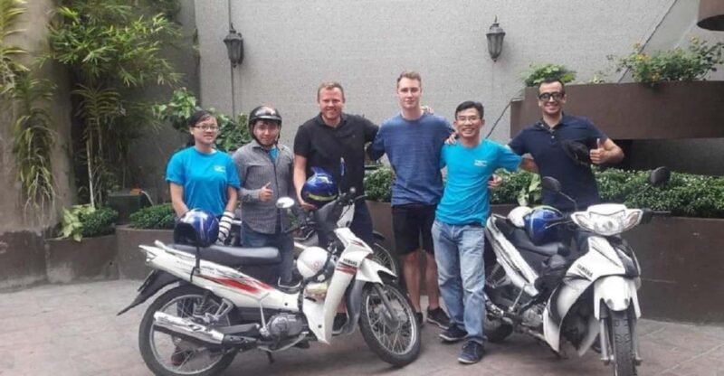 Sightseeing Saigon by Motorbike - Pedestrian Street and Markets