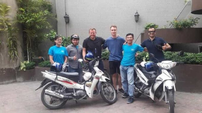 Sightseeing Saigon by Motorbike - Local Atmosphere
