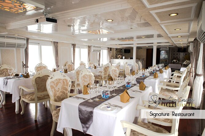 Signature Cruises Explore Bai Tu Long Bay,Less Tourist Area 2D1N - Pricing and Cancellation Policy