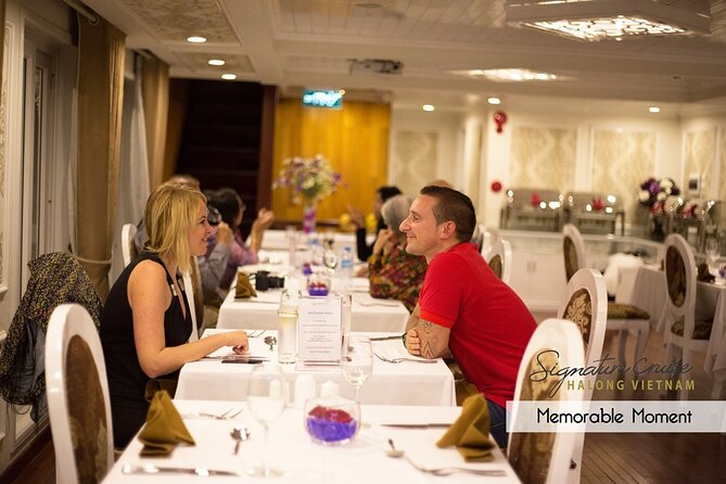 Signature Cruises Explore Bai Tu Long Bay,Less Tourist Area 2D1N - Booking and Inquiries