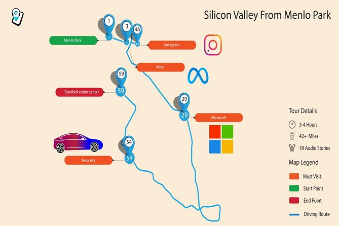Silicon Valley Self-Guided Driving Audio Tour for Technology Lovers - Preparing for the Tour