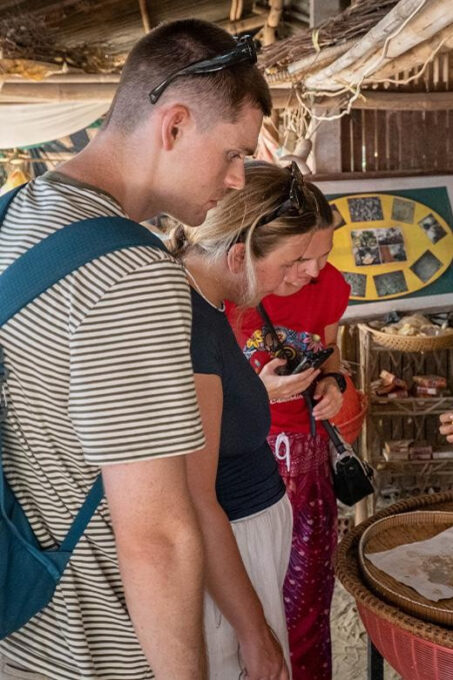 Silk Island Full-Day Vespa Tour Include Lunch at Local House - Family-Run Dried Tofu Business