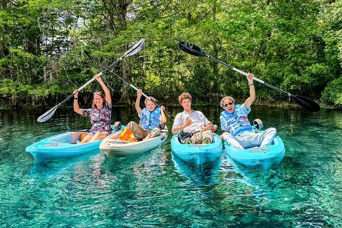 Silver Springs - Glass Bottom Kayak Rental - The Guide and Self-Guided Aspect
