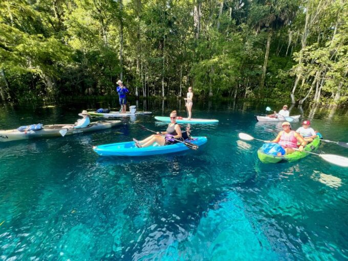 Silver Springs: Manatees and Monkeys Clear Kayak Guided Tour - Important Information