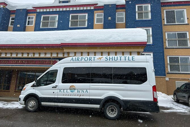 SilverStar Ski Shuttle to the Kelowna Airport - Whats Included