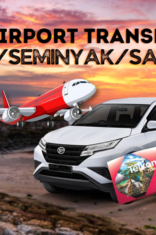 SIM CARD 24GB + Airport Transfer A - Key Points