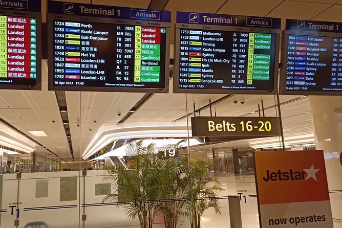 Singapore: Airport/Seaport Arrival Transfer + Meet & Greet - Included Services