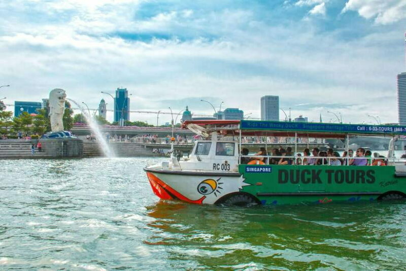 Singapore: Guided City Tour by Amphibious Duck Boat - The Experience: Land Meets Water in Singapore