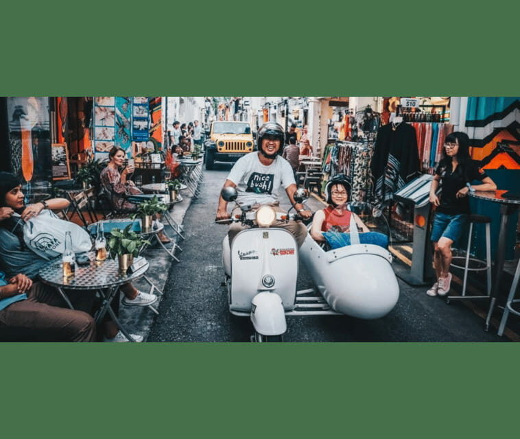 Singapore: Kampong Glam & Civic District Vespa Sidecar Ride - Key Points