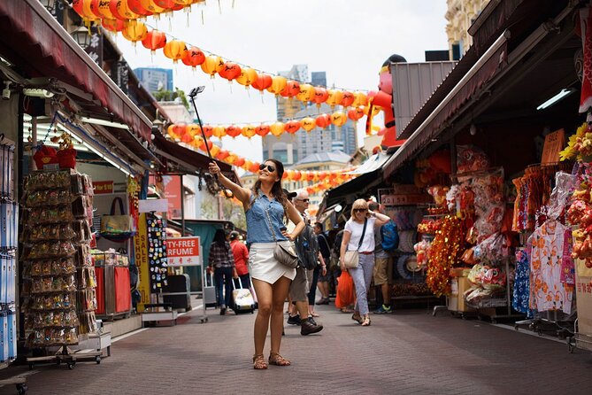 Singapore Panoramic Sightseeing Private Tour With River Cruise - Taking in Vibrant Chinatown