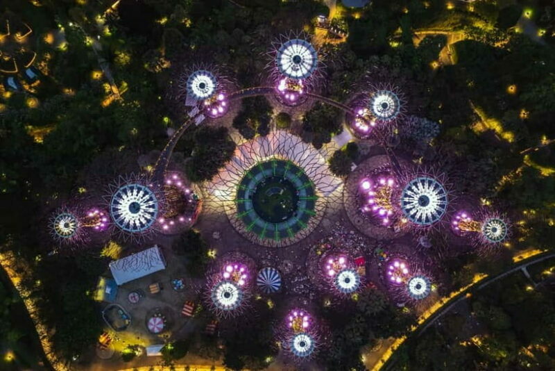 Singapore River Cruise, Night Garden Rhapsody & Spectra Show - Sunset and Nighttime Views