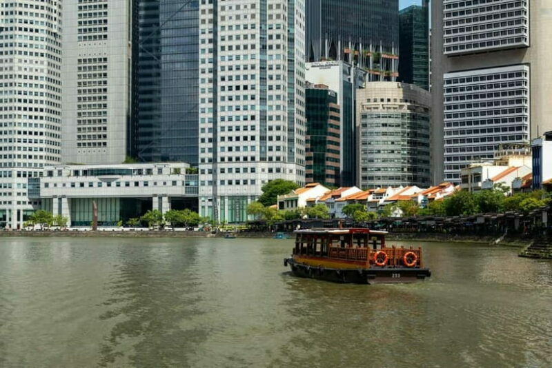 Singapore River Cruise, Night Garden Rhapsody & Spectra Show - Marina Bay Sands and the Spectra Show