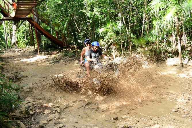 Single ATV, Horseback Riding, Ziplines and Cenote Swim - ATV Riding Experience