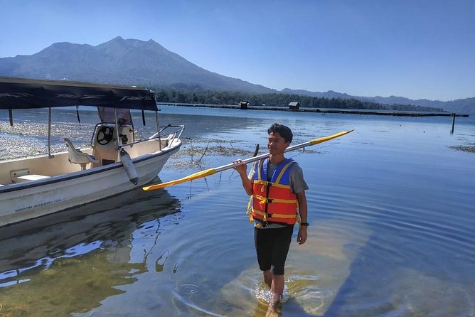 Single Kayak Rental Lake Batur in Bali - Health and Safety