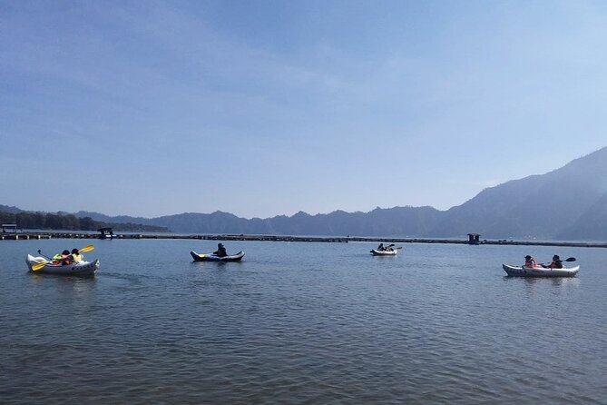 Single Kayak Rental Lake Batur in Bali - Group Size
