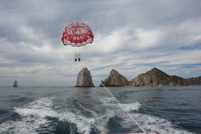 Single, or Double PARASAILING in Cabo With Views of the Arch - Minimum and Maximum Weight Limits